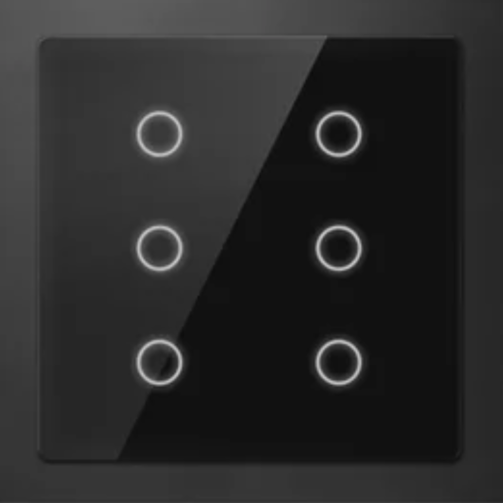 6 Buttons Touch panel