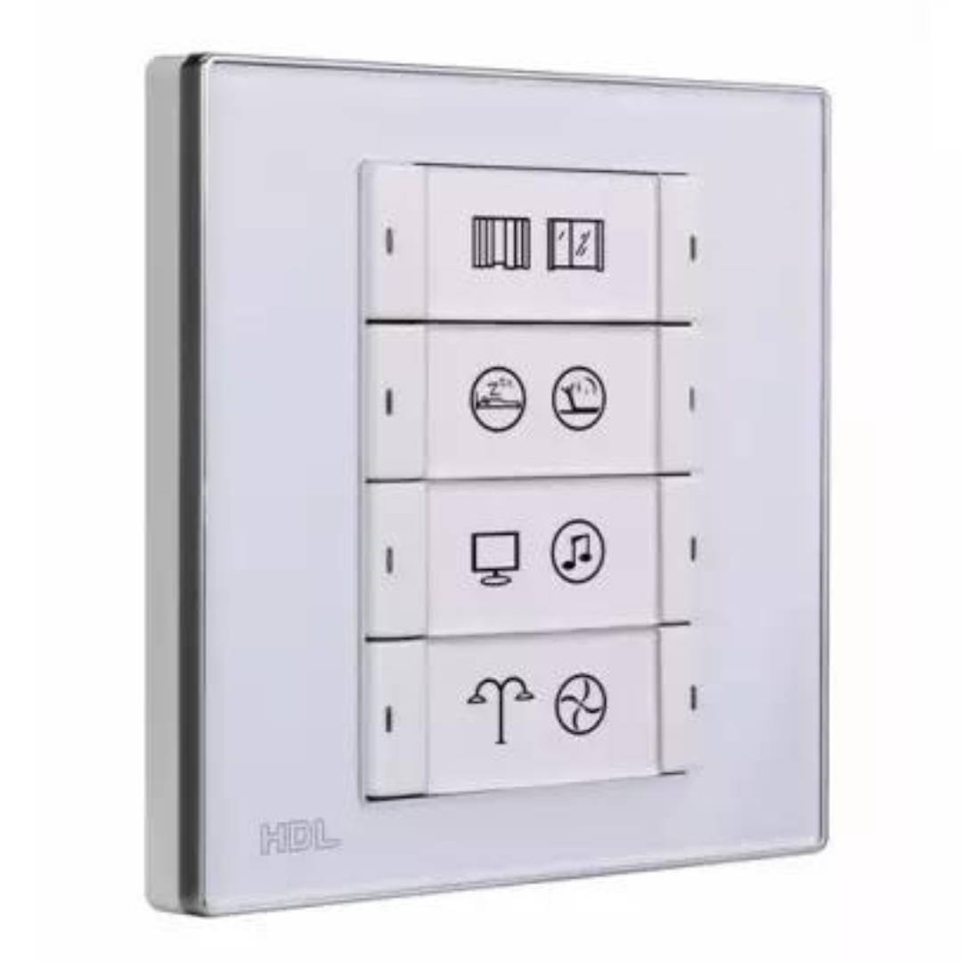 iFlex Series 2/4/6/8 Buttons EU Smart Panel with Metal Frame