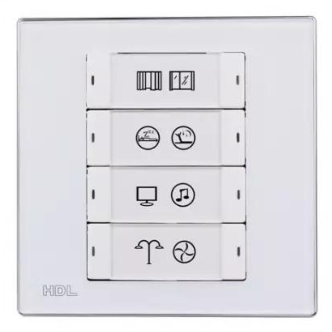 iFlex Series 2/4/6/8 Buttons EU Smart Panel with Metal Frame