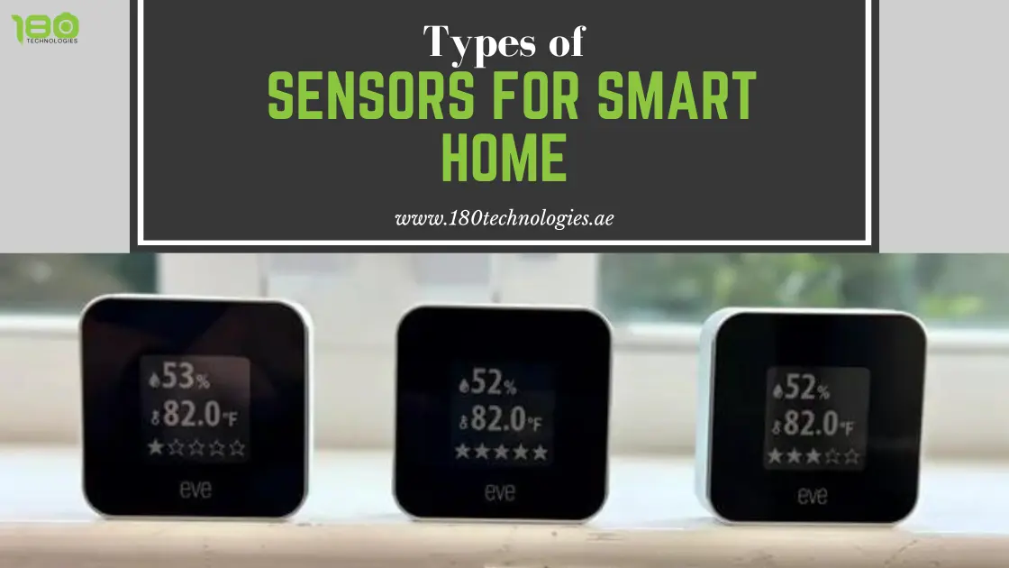 types of sensors for smart home