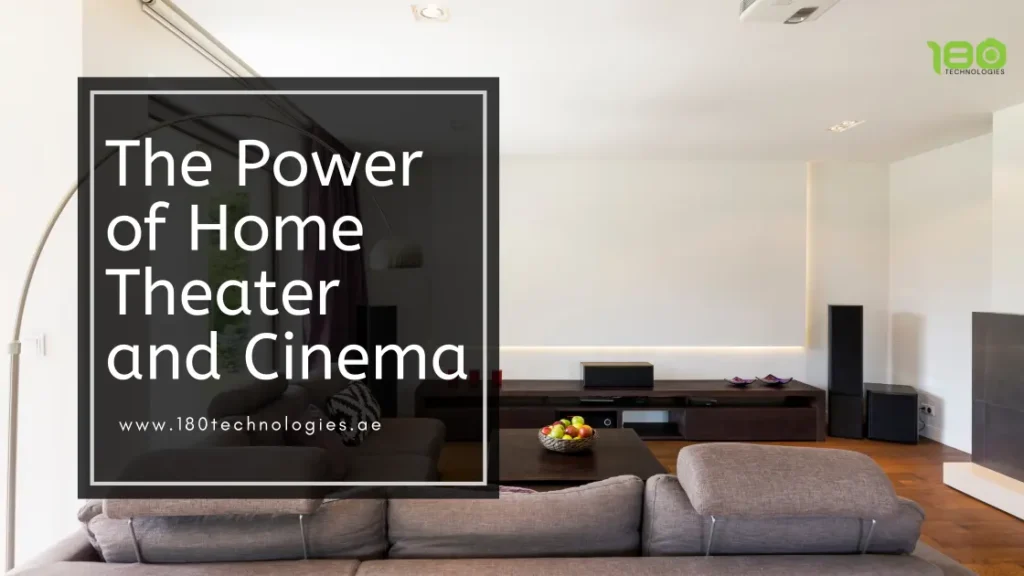 home theatre and cinema